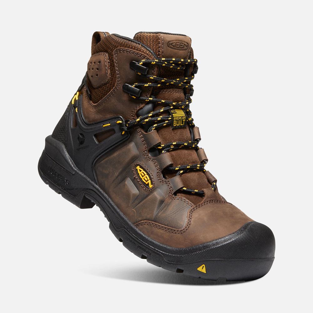 Keen Trekking Bot Erkek Kahverengi - Dover 6\" Wp (Carbon-Fiber Toe) - Türkiye TGSY07425